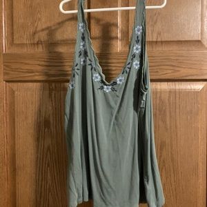 Women’s American Eagle Green Tank